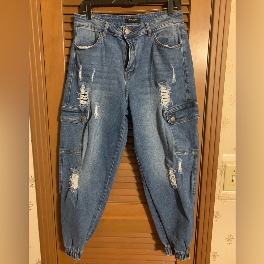 American Bazi cargo joggers